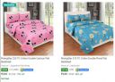Double Bed Bedsheets @ Flat ₹249...