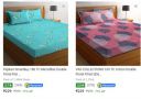 Double Bedsheets @ Flat ₹229...