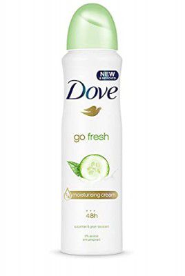 Dove Antiperspirant Cucumber & Green Tea Deodorant, 250ml