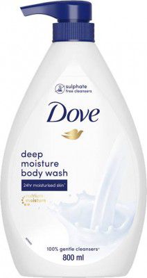 DOVE Deep Moisture Body Wash with Sulphate Free Cleansers (800 ml)