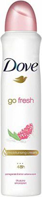 Dove Deodorant For Women, Antiperspirant Body Spray 250 ml (Pomegranate)