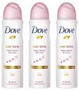 Dove Eventone Deodorant For Women, Antiperspirant Body Spray For Long Lasting Odour Protection, 150 ml (Pack of 3)...