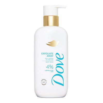 DOVE Exfoliate Away Serum Body Wash, 300 ml, for Refined and Silky Skin