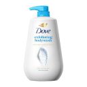 DOVE Exfoliating Bodywash, 825ml, for Smooth Radiant Skin...