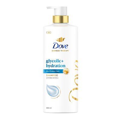 Dove Glycolic + Hydration Shampoo 650 ml
