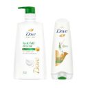 Dove Hair Fall Rescue Shampoo 650ml & Dove Hair Fall Rescue Conditioner 175ml, Combo...
