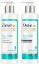 DOVE Hair Therapy Dry Scalp Care with Niacinamide Shampoo + Conditioner  (2 Items in the set)...