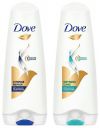 Dove Hair Therapy Intense Repair Conditioner - 175ml & Dove Dryness Care Conditioner - 180ml...