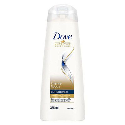 Dove Intense Repair Hair Conditioner 335 ml With Keratin Actives to Smoothen Dry and Frizzy Hair - Deep Conditioner for Damaged Hair for Men & Women