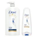 Dove Intense Repair Shampoo 1 Litre + Conditioner 175ml, Combo | For Dry and Damaged Hair | Strengthening Shampoo for Smooth & Strong Hair...