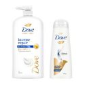 Dove Intense Repair Shampoo - 1 Ltr & Dove Intense Repair Conditioner - 335 ml (Combo Pack)...