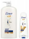 Dove Intense Repair Shampoo, 1L & Dove Hair Therapy Intense Repair Conditioner, 175ml...