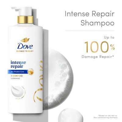 Dove Intense Repair Shampoo 650 ml || Repairs Dry and Damaged Hair