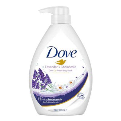 Dove Lavender & Chamomile Go Fresh Body Wash Pump Bottle, 1L