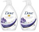 Dove Lavender & Chamomile Go Fresh Body Wash with Relaxing Floral Scent, 1L (Pack of 2)...