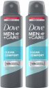 DOVE Men+Care Clean Comfort Dry Spray Antiperspirant Deodorant (Pack of 2) Deodorant Spray - For Men  (300 ml, Pack of 2)...