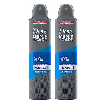 Dove Men+Care Cool Fresh Dry Scent, 250ml (Pack of 2)