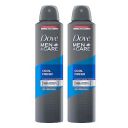 Dove Men+Care Cool Fresh Dry Scent, 250ml (Pack of 2)...