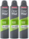 DOVE Men+Care Extra Fresh Dry Spray Antiperspirant Deodorant (750 ml, Pack of 3)...