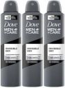 DOVE Men+Care Invisible Dry Spray Antiperspirant Deodorant Spray - For Men  (750 ml, Pack of 3)...