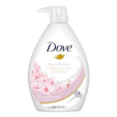 Dove Refreshing Sakura Blossom Body Wash With Himalaya Pink Salt - 1L