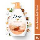 Dove Relaxing Shea Butter Body Wash with Vanilla for Soft Skin, 1L...