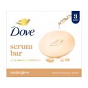Dove Serum Bar | with Sandalwood Oil | 375g (125g x 3)...