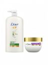 DoveSet of Hair Fall Rescue Shampoo 1L & Shine Revive Treatment Hair Mask 300 ml...