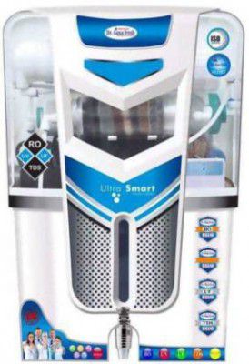 Dr Aqua fresh GLORY WHITE 10 L RO + UV + UF + TDS Control + Alkaline + UV in Tank Water Purifier  