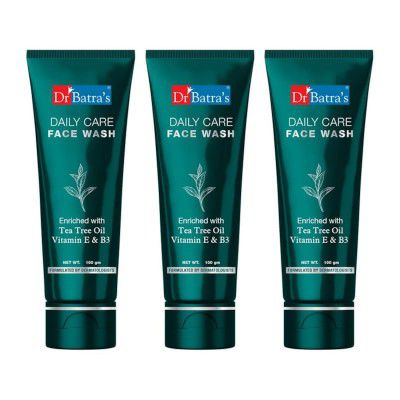 Dr. Batra's Daily Care Face Wash, Enriched with Tea Tree Oil