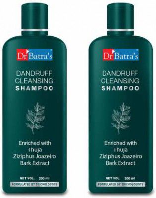 Dr Batras Dandruff Cleansing Shampoo Enriched With Thuja (200 ML)  (200 ml)