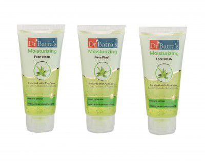 Dr Batras Moisturizing Facewash 150 ml (Pack Of 3 50 ml Each)