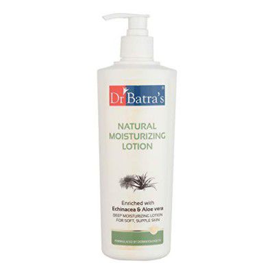 Dr Batras Natural Moisturizing Lotion Enriched With Echinacea & Aloe vera - 400 ml