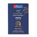 Dr Batra's PRO Instant Hair Colour Shampoo – Natural Brown, Actively enriched Shampoo for smooth hair (20ml)...