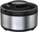 Dr. Equipment Thermoware Casseroles Double Wall Insulated Hot Pot with Black Plastic Cover and Bottom for Roti/chapati (2500ML)...