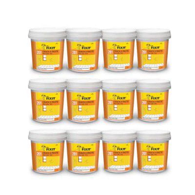 DR. FIXIT 201 Crack X Paste -1Kg each , Walls - Pack of 12