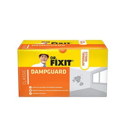 DR. FIXIT Dampguard Classic Damp-Proof Coating For Internal Walls and RCC Water Tanks - 1Kg