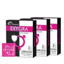 Dr. Morepen Exygra Condoms- Ultra-thin, Lubricated, Extra Dotted, Chocolate Flavour 30 count...