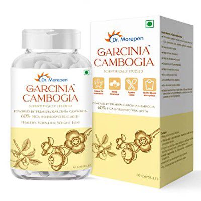 DR. MOREPEN Garcinia Cambogia | 100% Pure & Natural Appetite Controller | 800mg With 60% HCA - 60 Veg Capsules