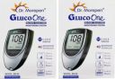 Dr. Morepen Gluco One Blood Glucose machine bg03 meter only pack 2 Glucometer...