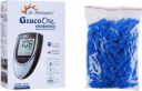 Dr. Morepen PREMIUM QUALITY BG03 GLUCOMETER ONLY WITH PACK OF 100 STERILE LANCET PINS Glucometer  (Grey, Blue)...
