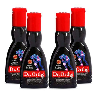 Dr. Ortho Pain Relief Oil, 60ml (Pack of 4)
