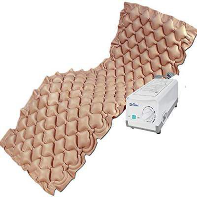 Dr Trust Air Mattress Anti Decubitus Air Pump and Bubble Mattress (Brown)