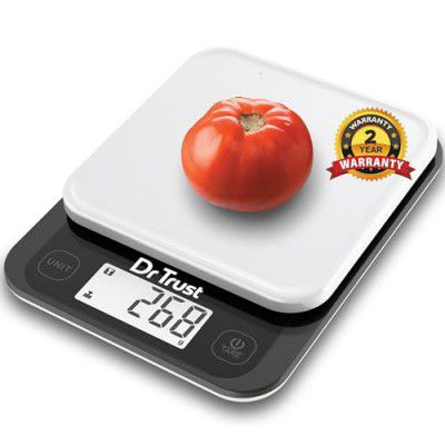 Dr Trust USA Electronic Kitchen Weighing Scale -528 For Portioning Ingredients & Cooking Diet Food At Home & Shop, Baking Weight Machine