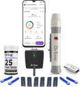 Dr. Trust USA Smart Blood Glucose Check Sugar Testing Monitor Machine with 25 Strips -9004 Glucometer  (Black)...