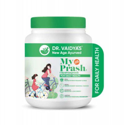 DR. VAIDYAS new age ayurveda MyPrash Chyawanprash for Daily Health, Immunity Booster, Nourish Stamina & Energy, Ayurvedic, Natural, All Age Groups, Rich in Antioxidants, Anti-aging, 1 Kg (Pack of 1)