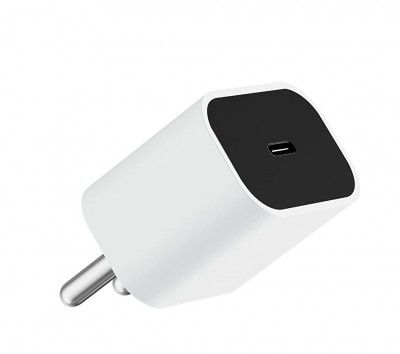 DR VAKU 20W Travel Adapter Wall Charger with PD Technology| USB Type C Adapter| 3.0 Power Delivery, BIS Certified, Ultra Compactible with iPhone, iPad, Airpods, Android