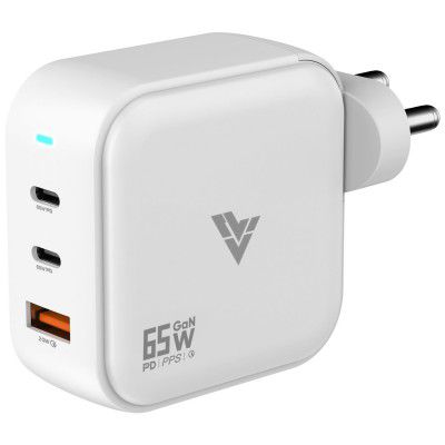 DR VAKU 65W Charger Type C Fast Adapter with Multi Port Dual