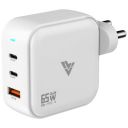 DR VAKU 65W Charger Type C Fast Adapter with Multi Port Dual...