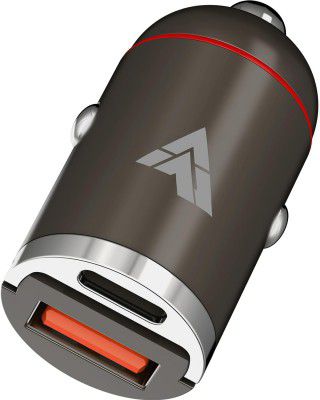 DR VAKU® ESSENVOLT 65W Car Charger Fast Charging Dual Port Type C PD PPS 65W + 18W QC 3.0 USB 